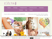 Tablet Screenshot of eseltia.com